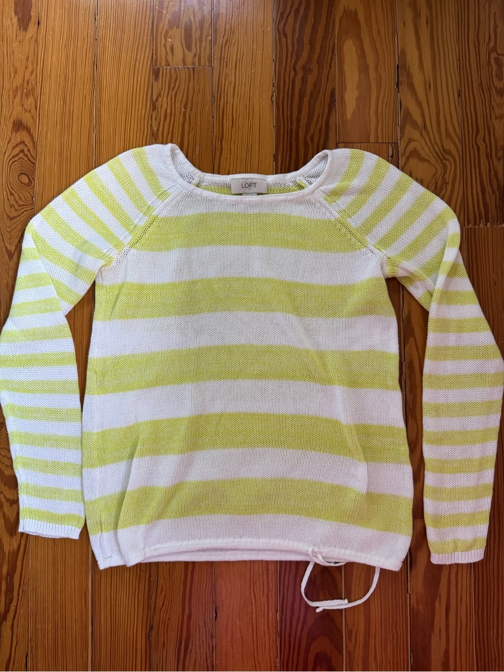 Loft Striped Lightweight Sweater